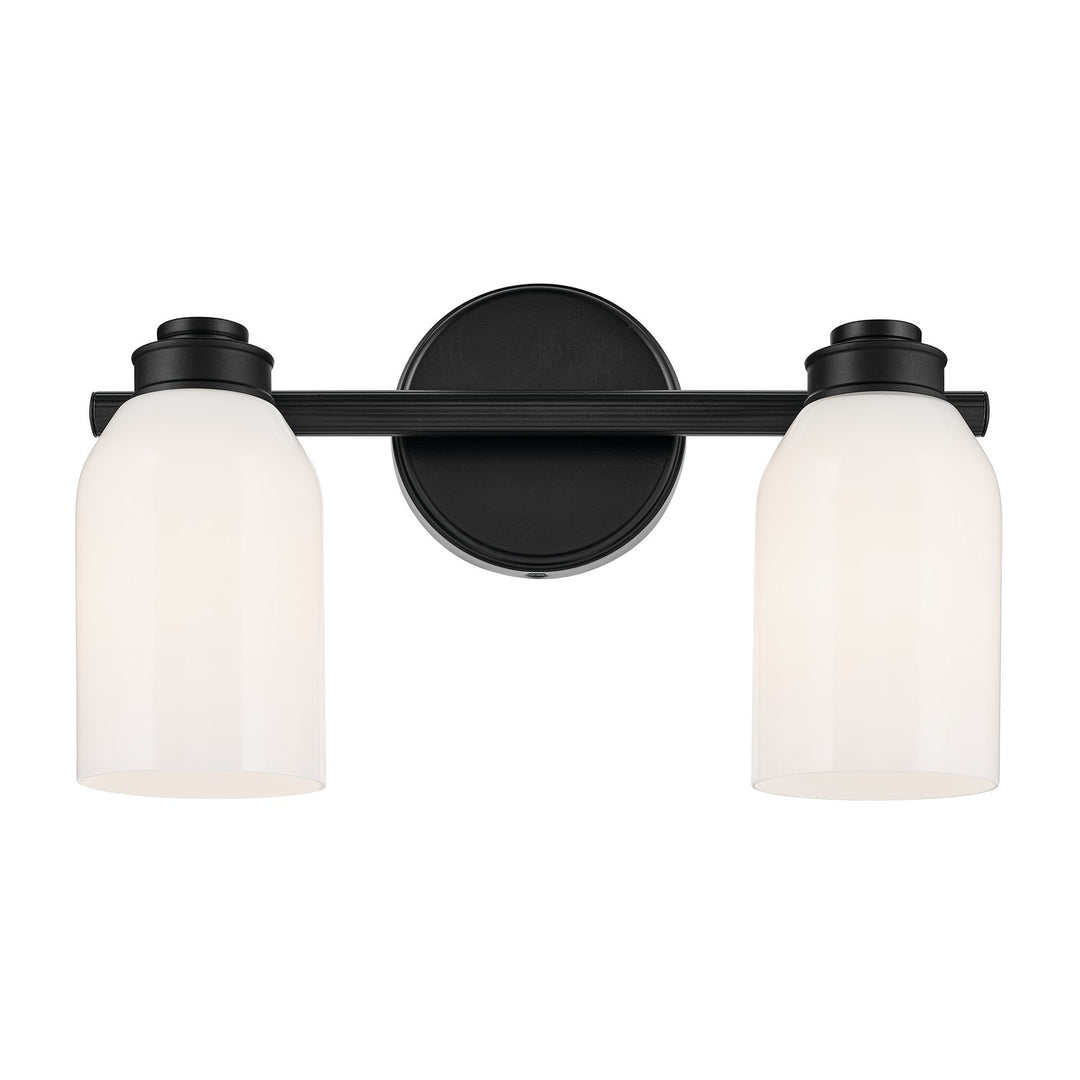 Kichler Canada - 55201BK - Two Light Bath - Shae - Black