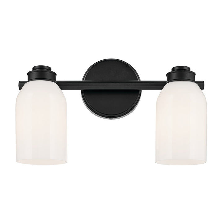 Kichler Canada - 55201BK - Two Light Bath - Shae - Black
