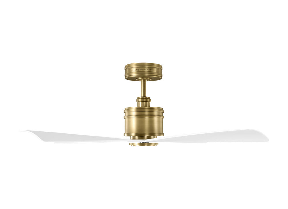 Visual Comfort Fan Canada - 4LNCR44HAB - 44" Ceiling Fan - Launceton - Hand Rubbed Antique Brass