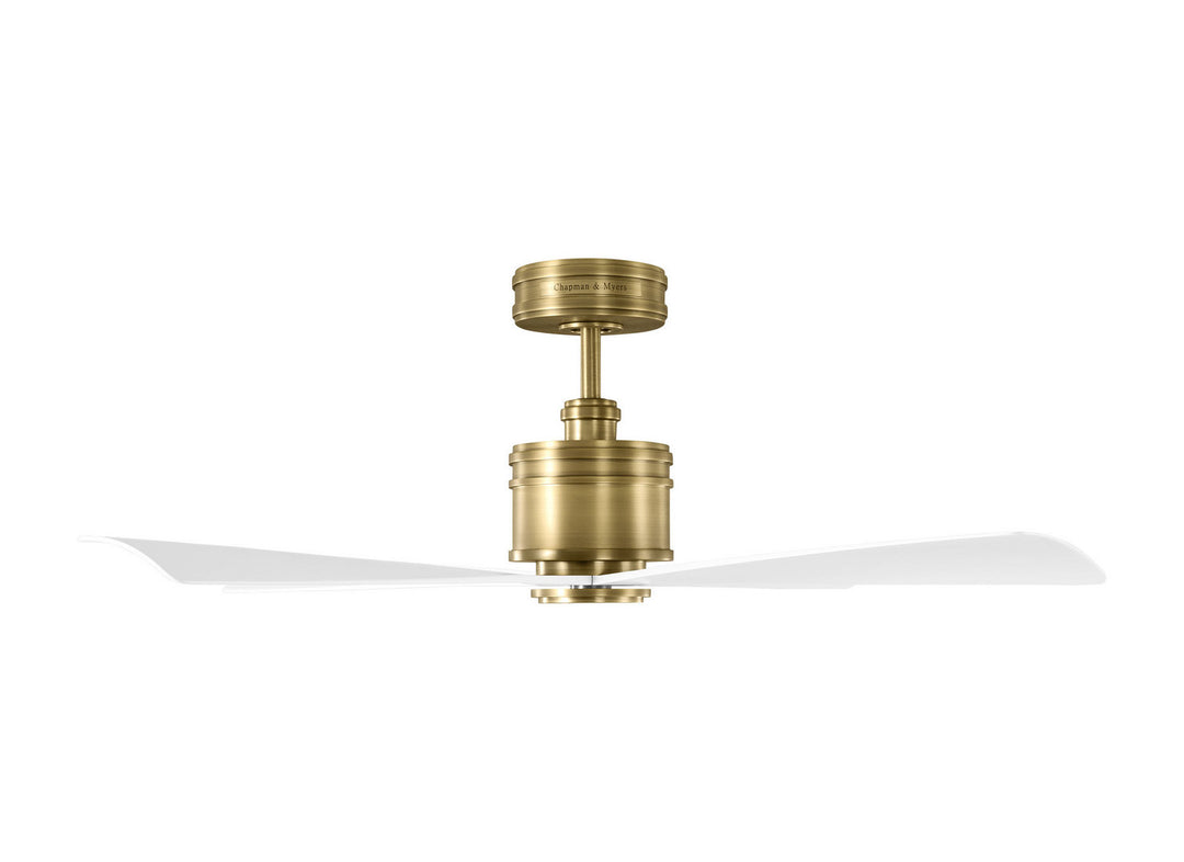 Visual Comfort Fan Canada - 4LNCR44HAB - 44" Ceiling Fan - Launceton - Hand Rubbed Antique Brass