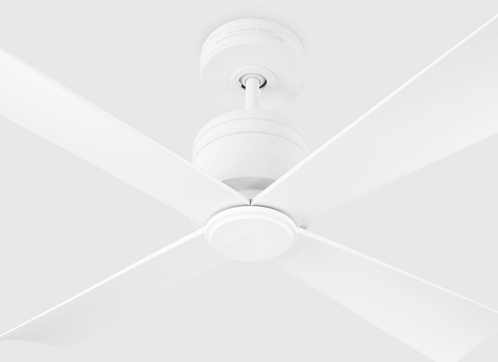 Visual Comfort Fan Canada - 4LNCR44RZW - 44" Ceiling Fan - Launceton - Matte White
