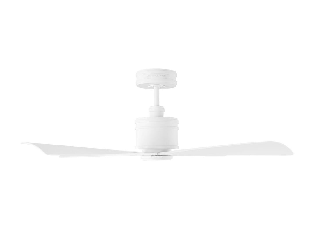 Visual Comfort Fan Canada - 4LNCR44RZW - 44" Ceiling Fan - Launceton - Matte White
