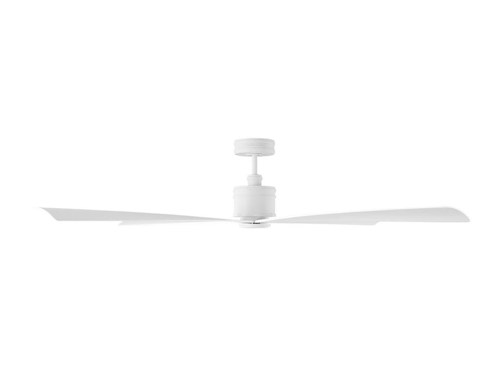 Visual Comfort Fan Canada - 4LNCR72RZW - 72" Ceiling Fan - Launceton - Matte White