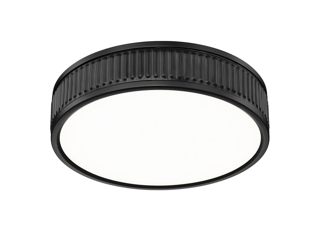 Z-Lite Canada - 1013F12-MB-LED - LED Flush Mount - Stari - Matte Black