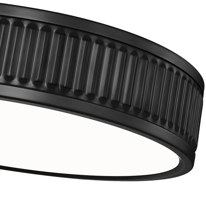 Z-Lite Canada - 1013F12-MB-LED - LED Flush Mount - Stari - Matte Black