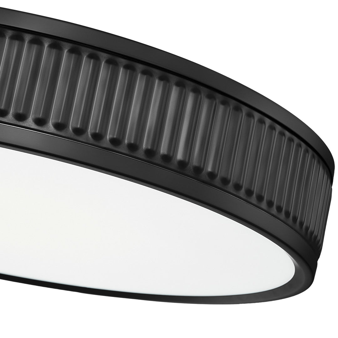 Z-Lite Canada - 1013F16-MB-LED - LED Flush Mount - Stari - Matte Black