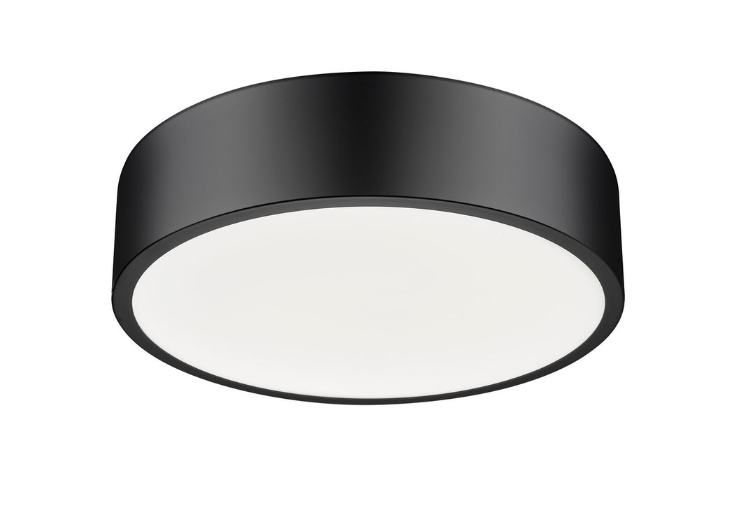 Z-Lite Canada - 1017F16-MB-LED - LED Flush Mount - Coronado - Matte Black