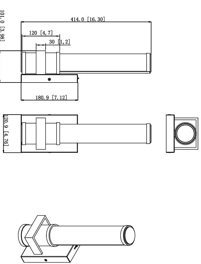 Z-Lite Canada - 1019-1S-MB-LED - LED Wall Sconce - Idris - Matte Black