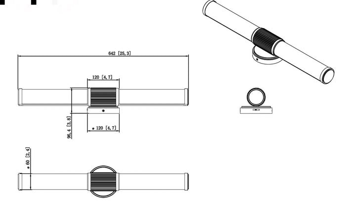 Z-Lite Canada - 1021-25W-MGLD-LED - LED Vanity - Solange - Modern Gold