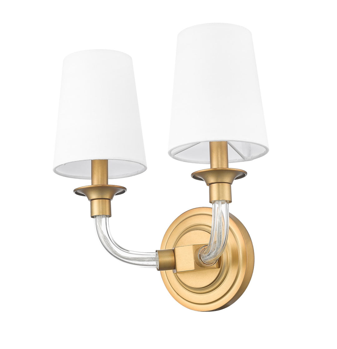 Z-Lite Canada - 1950-2S-RB - Two Light Wall Sconce - Katerina - Rubbed Brass