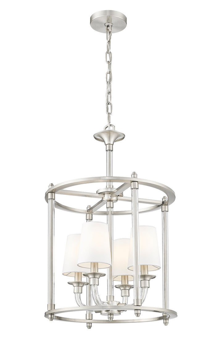 Z-Lite Canada - 1950-4C-BN - Four Light Chandelier - Katerina - Brushed Nickel