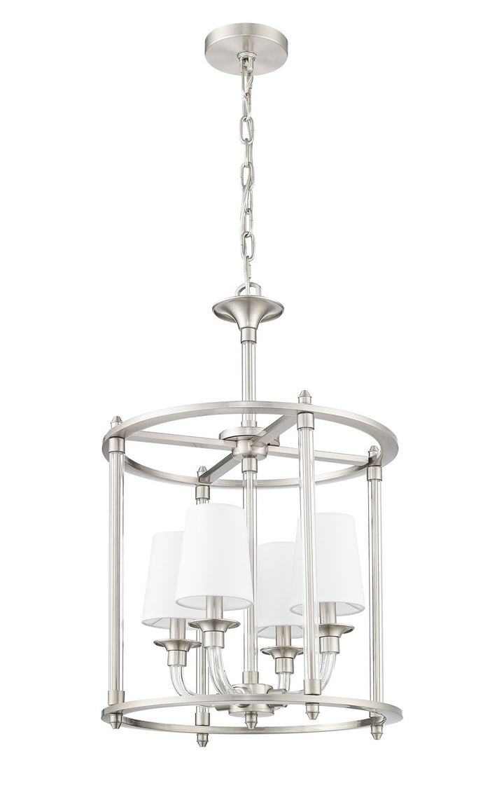 Z-Lite Canada - 1950-4C-BN - Four Light Chandelier - Katerina - Brushed Nickel