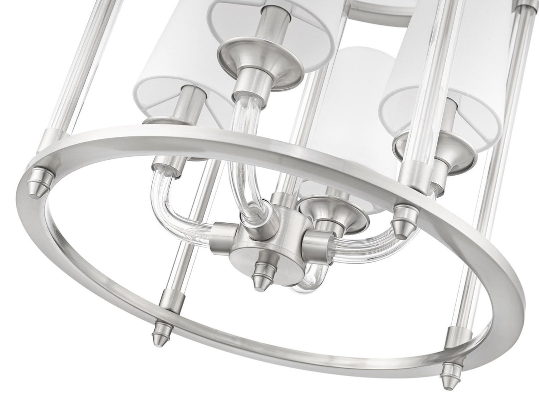 Z-Lite Canada - 1950-4C-BN - Four Light Chandelier - Katerina - Brushed Nickel