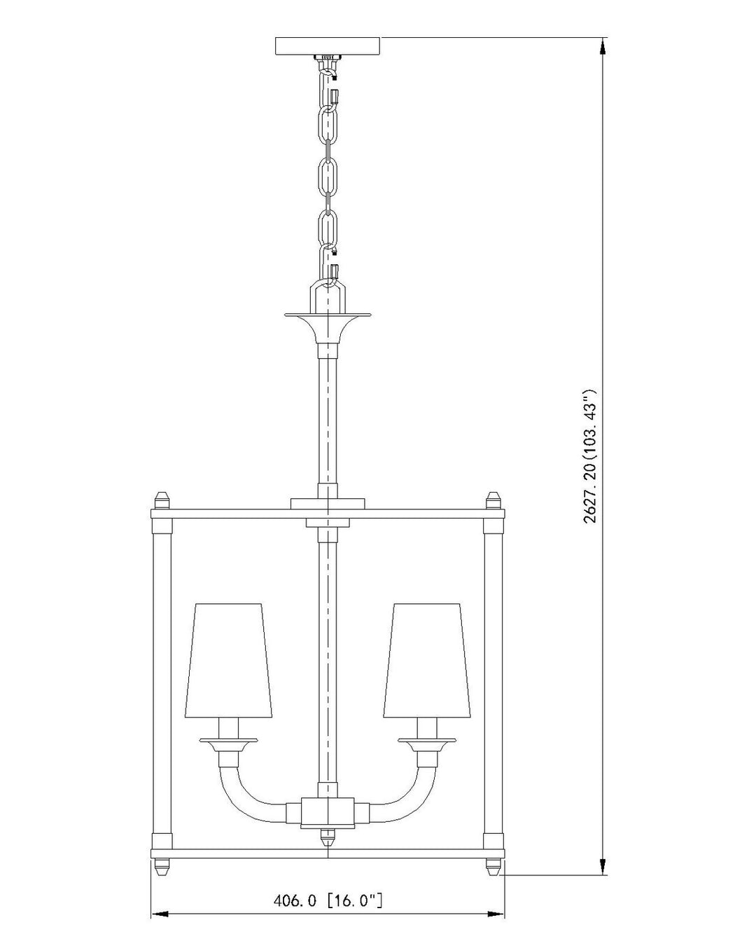 Z-Lite Canada - 1950-4C-RB - Four Light Chandelier - Katerina - Rubbed Brass