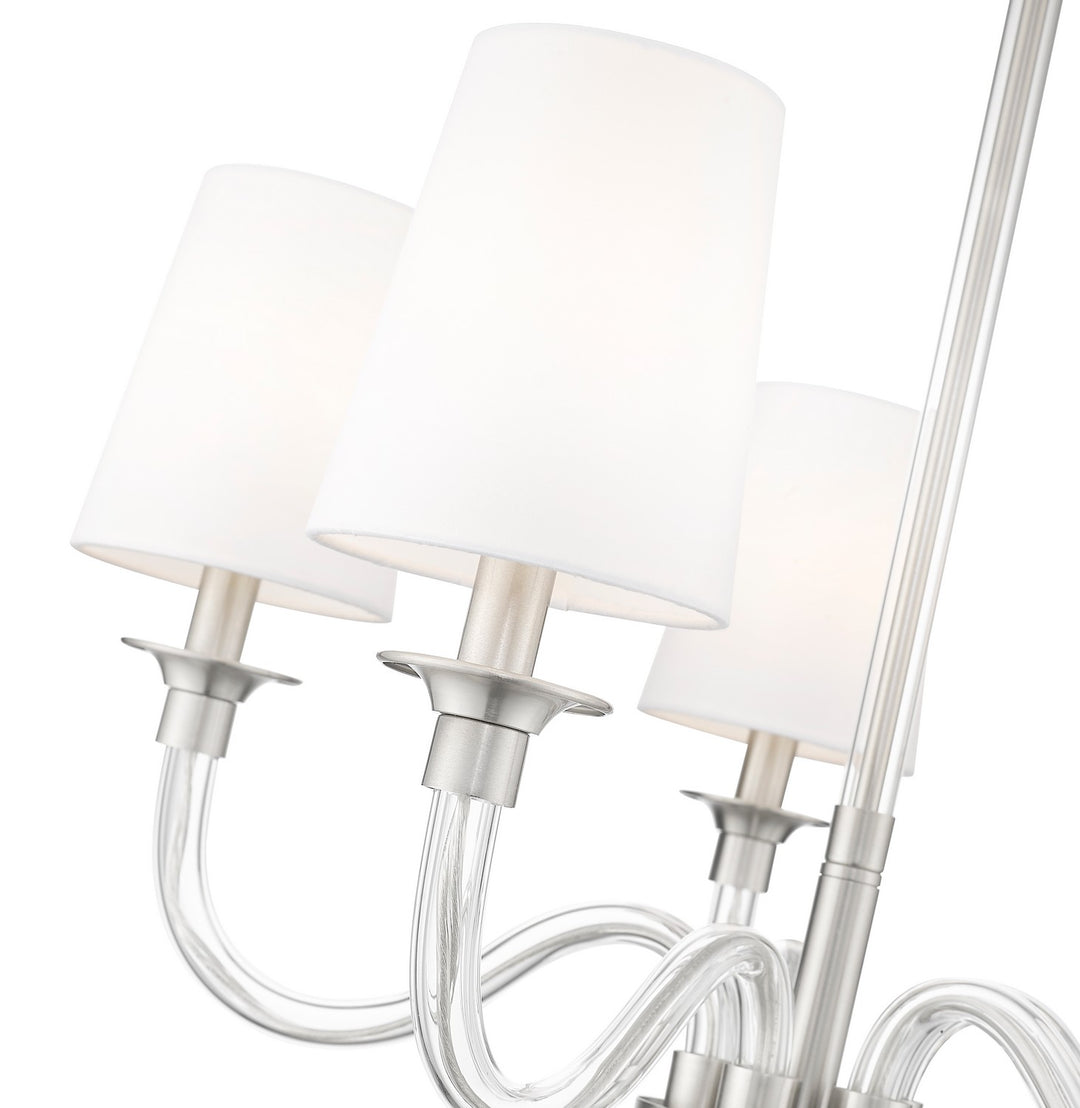 Z-Lite Canada - 1950-5BN - Five Light Chandelier - Katerina - Brushed Nickel