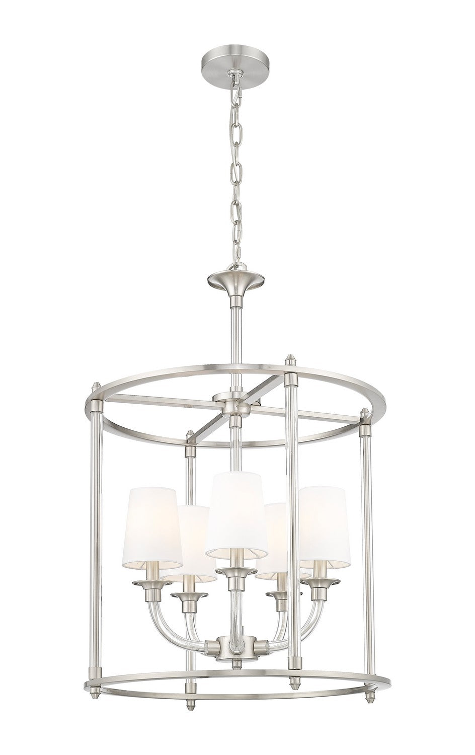 Z-Lite Canada - 1950-5C-BN - Five Light Chandelier - Katerina - Brushed Nickel