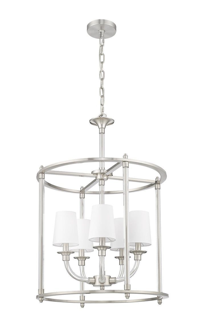 Z-Lite Canada - 1950-5C-BN - Five Light Chandelier - Katerina - Brushed Nickel