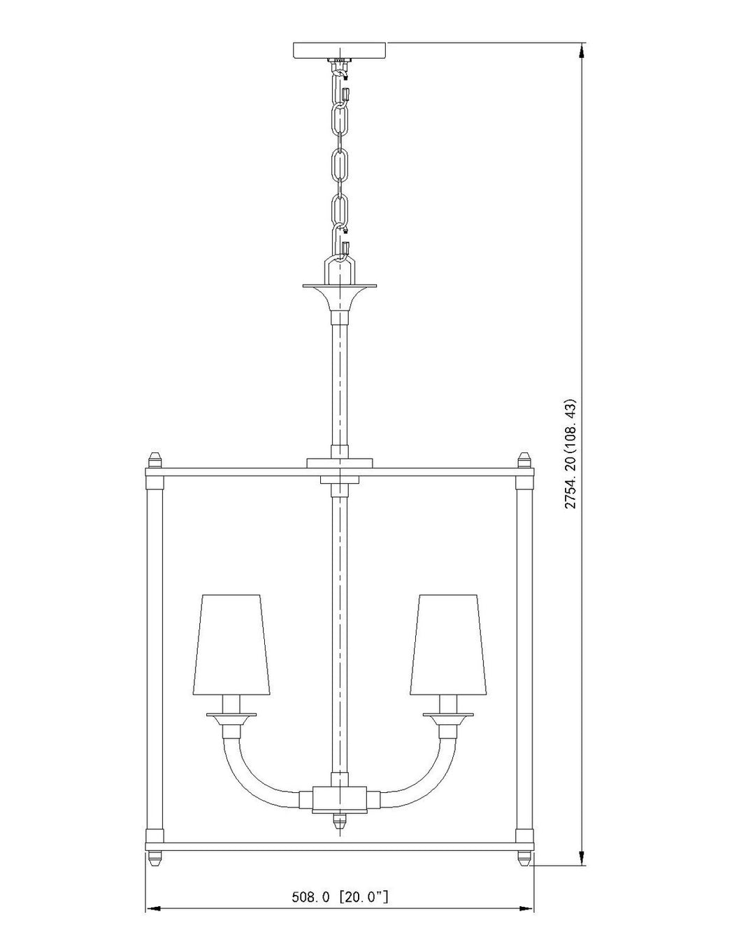 Z-Lite Canada - 1950-5C-BN - Five Light Chandelier - Katerina - Brushed Nickel
