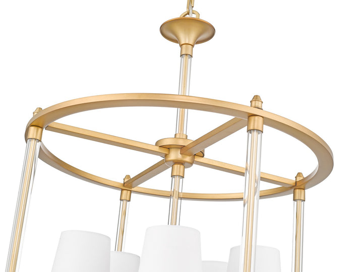 Z-Lite Canada - 1950-5C-RB - Five Light Chandelier - Katerina - Rubbed Brass