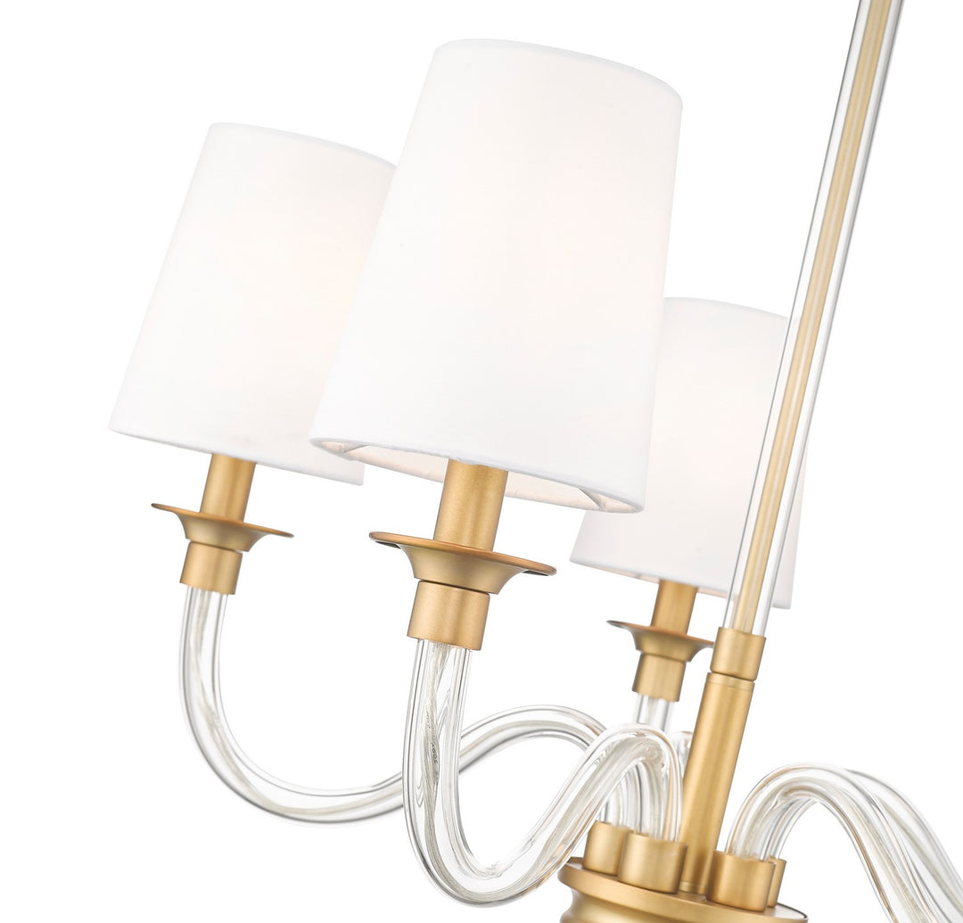 Z-Lite Canada - 1950-5RB - Five Light Chandelier - Katerina - Rubbed Brass