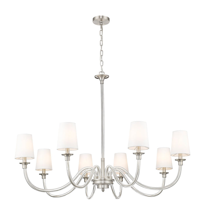 Z-Lite Canada - 1950-8BN - Eight Light Chandelier - Katerina - Brushed Nickel