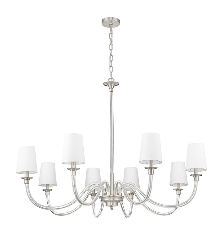 Z-Lite Canada - 1950-8BN - Eight Light Chandelier - Katerina - Brushed Nickel