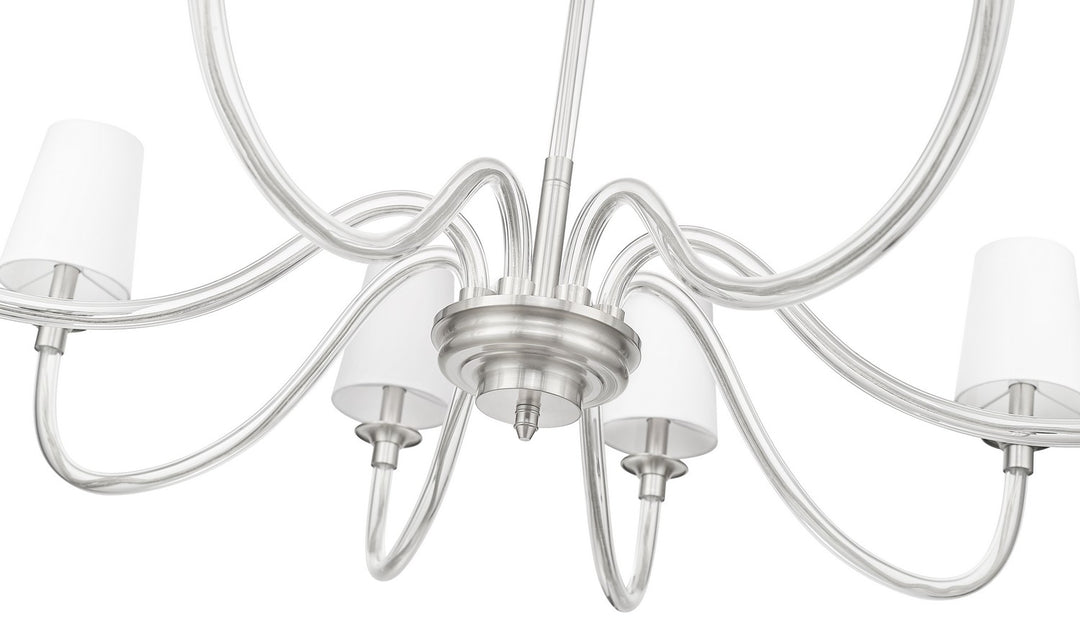 Z-Lite Canada - 1950-8BN - Eight Light Chandelier - Katerina - Brushed Nickel