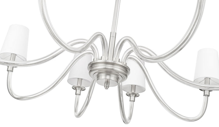 Z-Lite Canada - 1950-8BN - Eight Light Chandelier - Katerina - Brushed Nickel