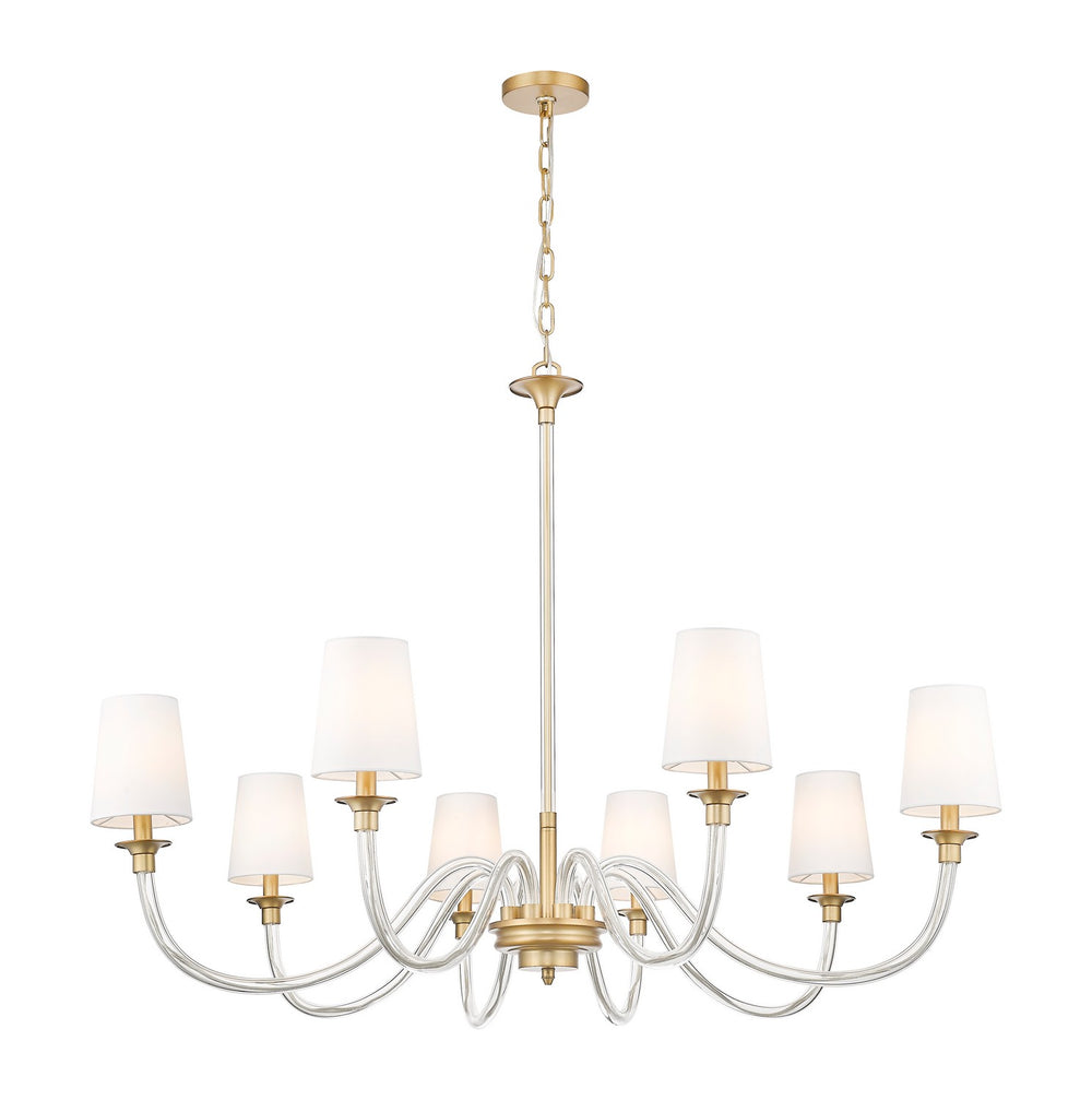 Z-Lite Canada - 1950-8RB - Eight Light Chandelier - Katerina - Rubbed Brass