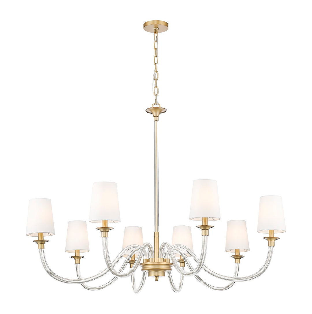 Z-Lite Canada - 1950-8RB - Eight Light Chandelier - Katerina - Rubbed Brass