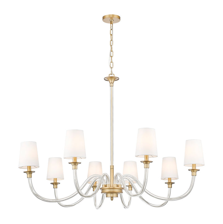 Z-Lite Canada - 1950-8RB - Eight Light Chandelier - Katerina - Rubbed Brass