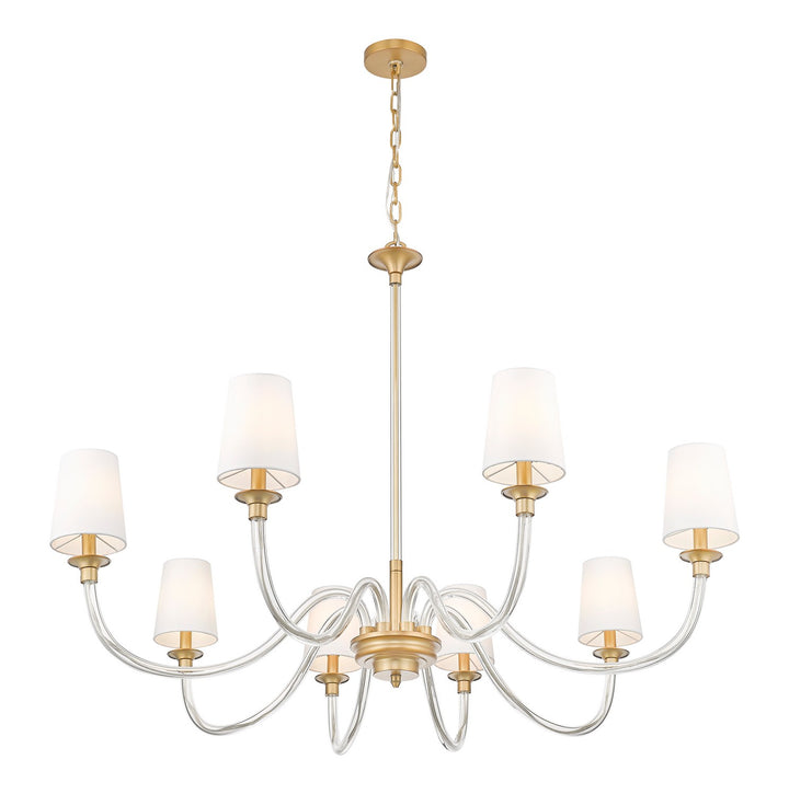 Z-Lite Canada - 1950-8RB - Eight Light Chandelier - Katerina - Rubbed Brass