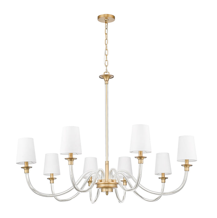 Z-Lite Canada - 1950-8RB - Eight Light Chandelier - Katerina - Rubbed Brass