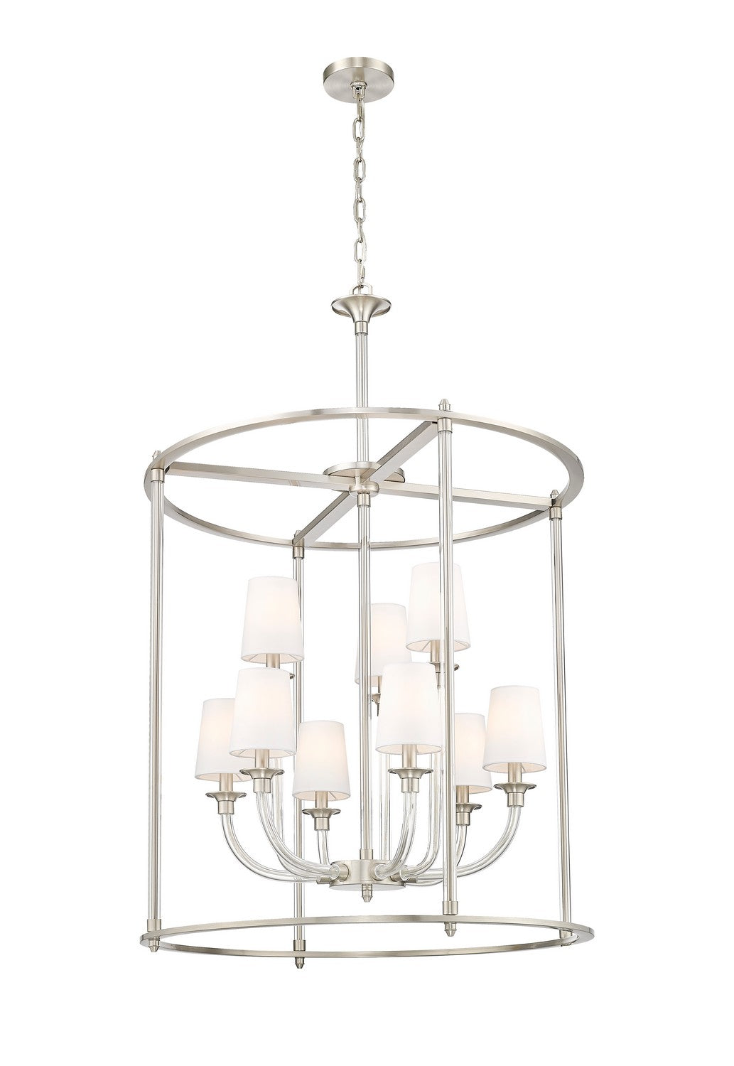 Z-Lite Canada - 1950-9C-BN - Nine Light Chandelier - Katerina - Brushed Nickel