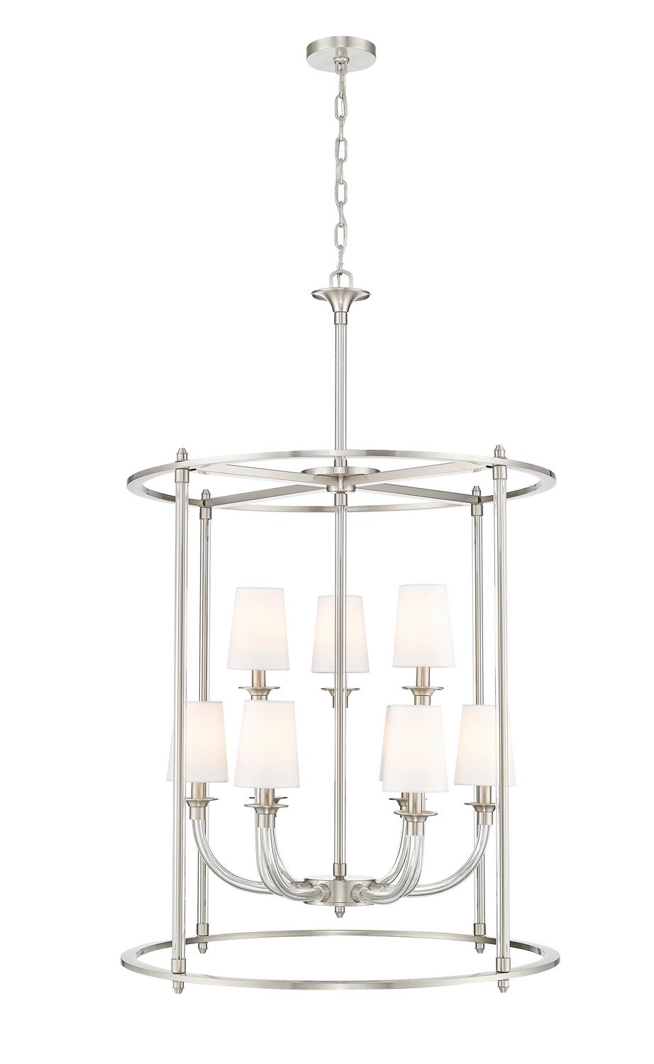 Z-Lite Canada - 1950-9C-BN - Nine Light Chandelier - Katerina - Brushed Nickel