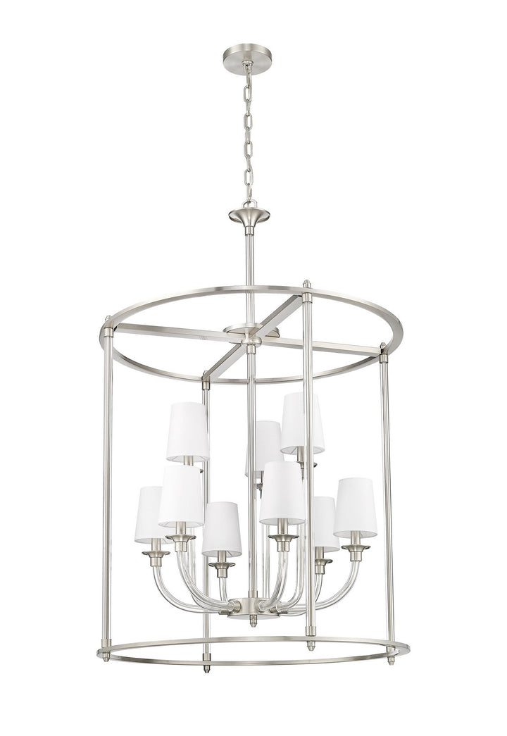 Z-Lite Canada - 1950-9C-BN - Nine Light Chandelier - Katerina - Brushed Nickel