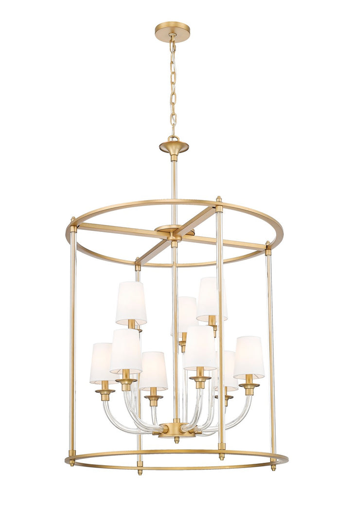 Z-Lite Canada - 1950-9C-RB - Nine Light Chandelier - Katerina - Rubbed Brass