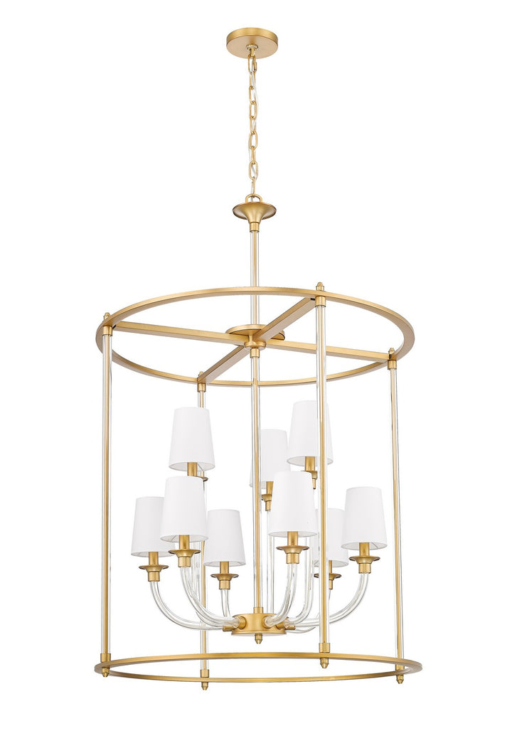 Z-Lite Canada - 1950-9C-RB - Nine Light Chandelier - Katerina - Rubbed Brass