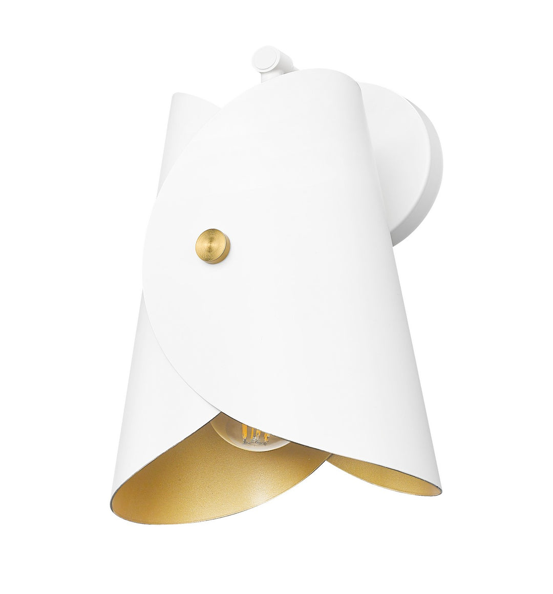 Z-Lite Canada - 1951-1S-MW - One Light Wall Sconce - Salone - Matte White
