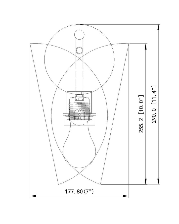 Z-Lite Canada - 1951-1S-MW - One Light Wall Sconce - Salone - Matte White