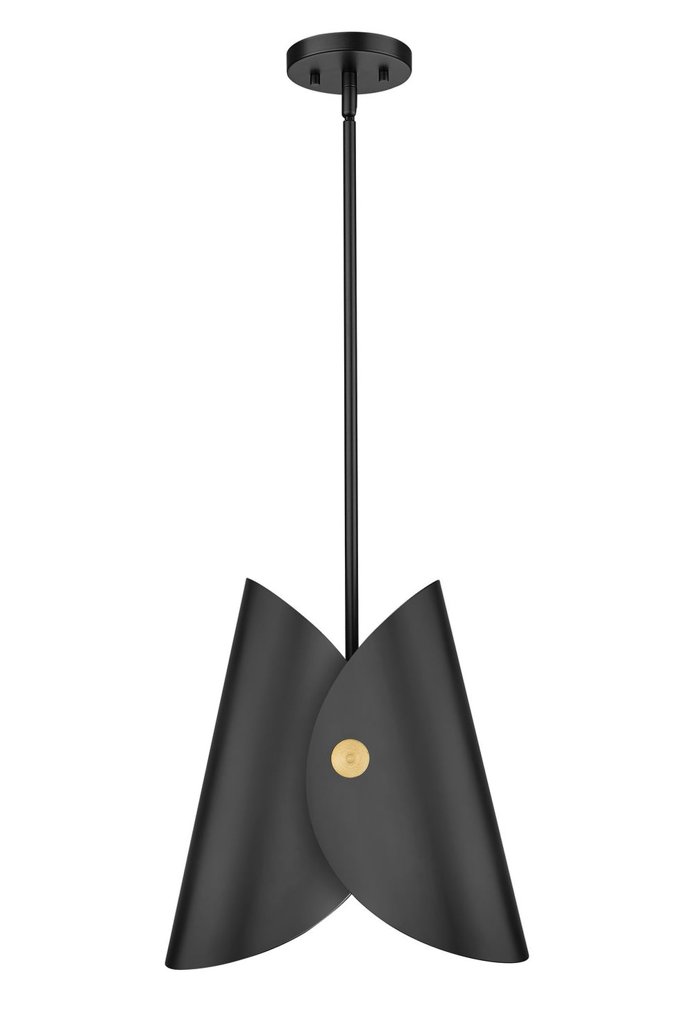 Z-Lite Canada - 1951P11-MB - One Light Pendant - Salone - Matte Black