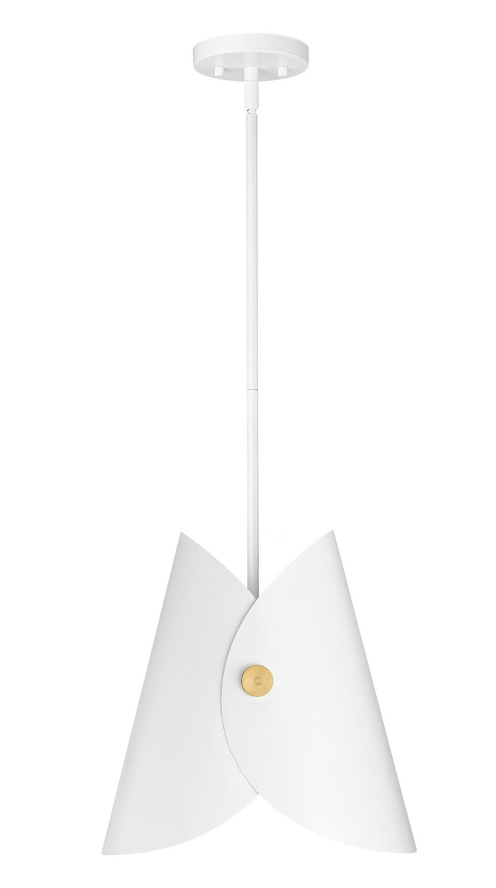Z-Lite Canada - 1951P11-MW - One Light Pendant - Salone - Matte White