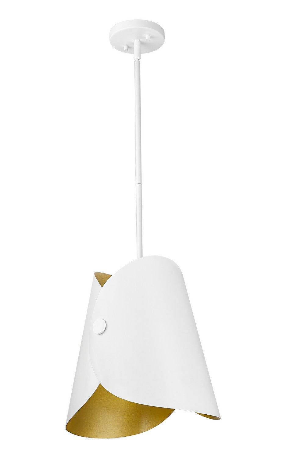 Z-Lite Canada - 1951P11-MW - One Light Pendant - Salone - Matte White