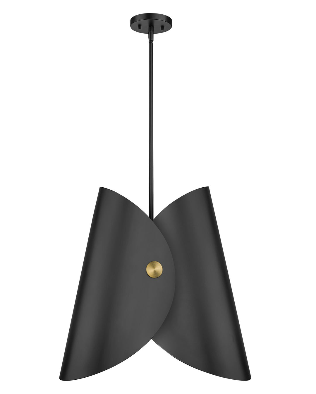 Z-Lite Canada - 1951P18-MB - One Light Pendant - Salone - Matte Black