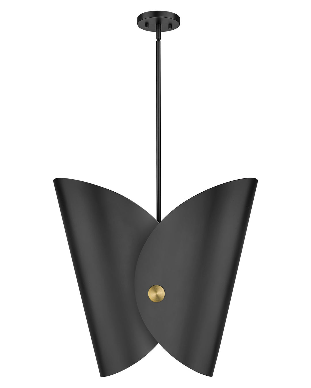 Z-Lite Canada - 1951P18-MB - One Light Pendant - Salone - Matte Black