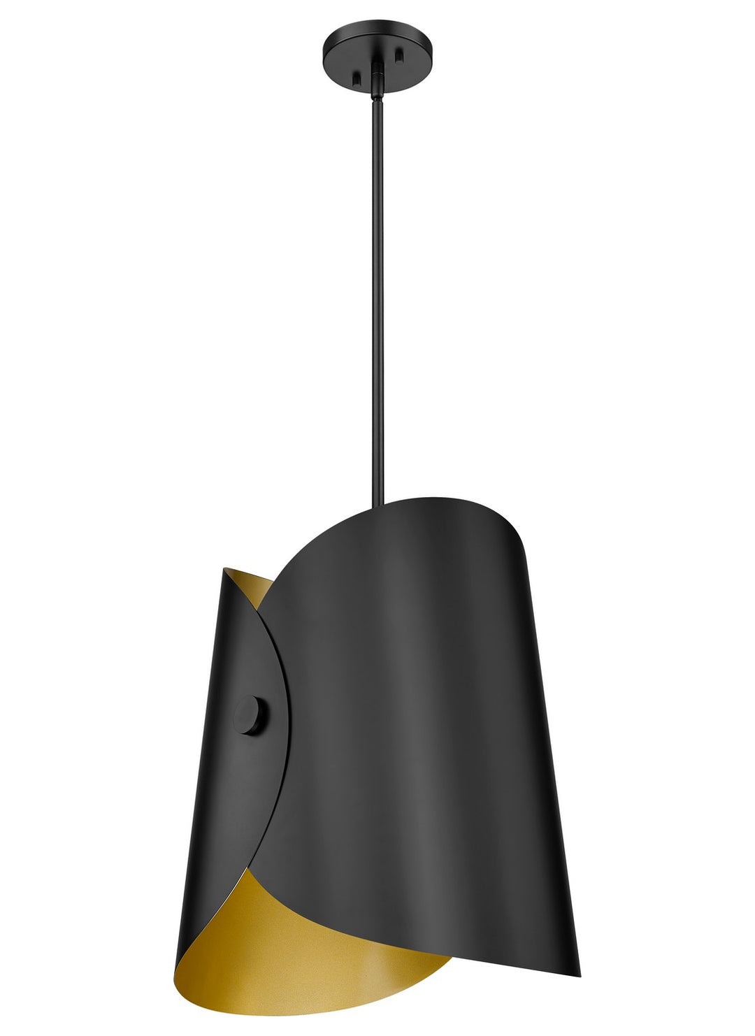 Z-Lite Canada - 1951P18-MB - One Light Pendant - Salone - Matte Black