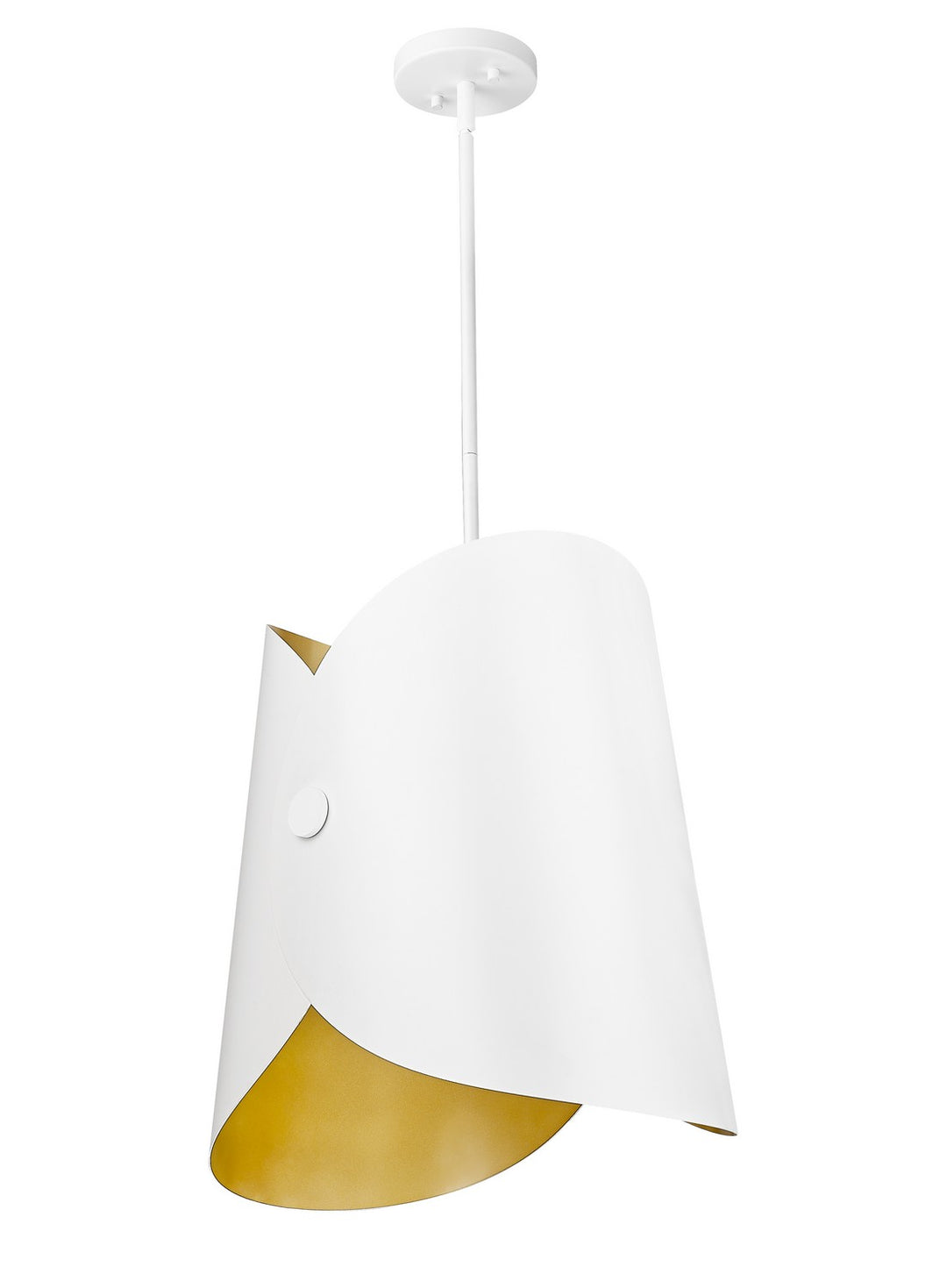 Z-Lite Canada - 1951P18-MW - One Light Pendant - Salone - Matte White