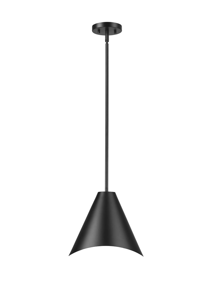 Z-Lite Canada - 1952P12-MB - One Light Pendant - Aria - Matte Black