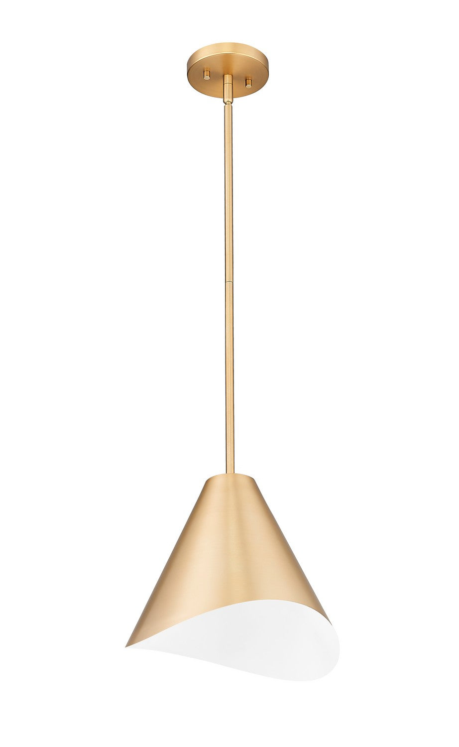 Z-Lite Canada - 1952P12-MGLD - One Light Pendant - Aria - Modern Gold