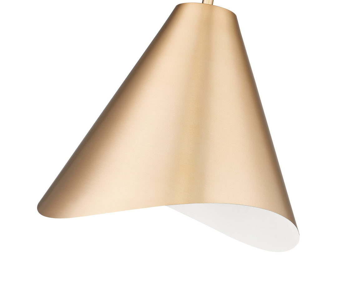 Z-Lite Canada - 1952P12-MGLD - One Light Pendant - Aria - Modern Gold